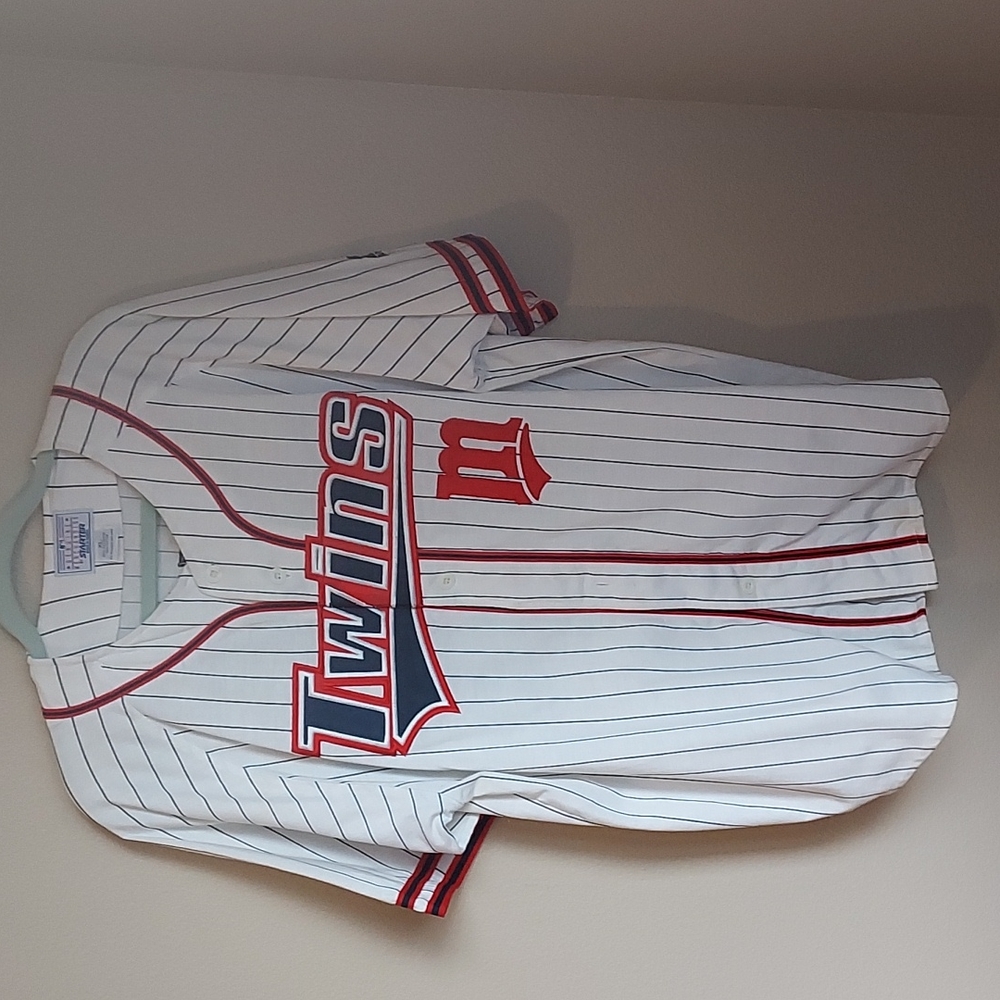 Vintage Starter Twins Pucket #34 Jersey Size Xl